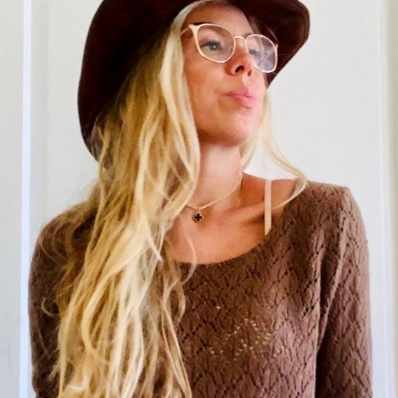 Anthropologie Sweaters - Anthropologie Brown Sweater, in a Medium.